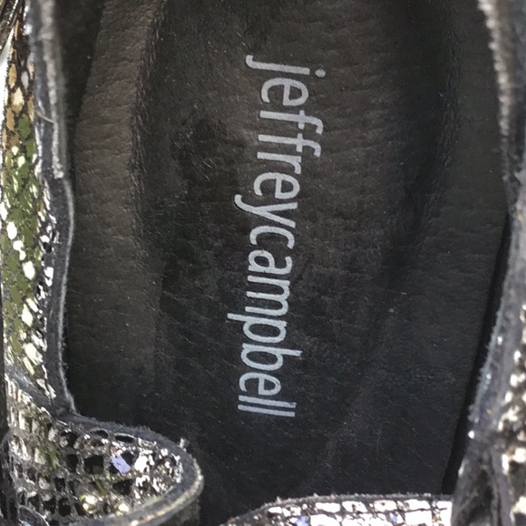 Jeffrey Campbell Black Calhoun Silver Studded Western Booties - Picture 15 of 16